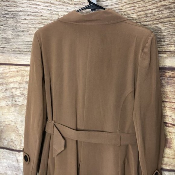 De La Creme 16 US 1201 Double Breasted Trench Coat - Picture 8 of 8